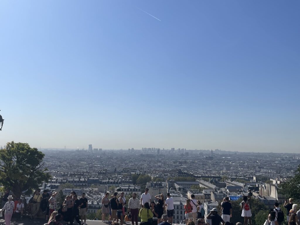 サクレ・クール寺院 パリ景色